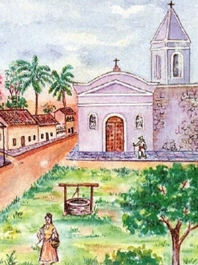 Así era, poco más o menos también, el pequeño templo de la Villa de Colima, cuando al ex rector del Colegio de San Nicolás le tocó ser párroco interino de la muy antigua parroquia.